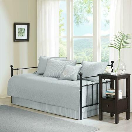 MADISON PARK Quebec 6 Piece Daybed Set - Grey, Daybed MP13-4970